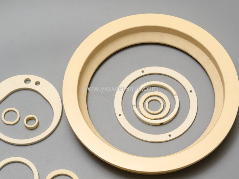 shenxing ceramic pump sealing ring 99% alumina ceramic thrust washer - Yixing Shenxing