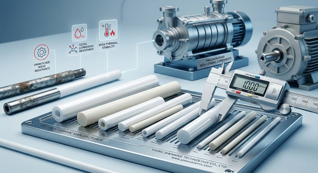 ceramic shaft rods
